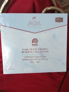 Secret Collagen Snail Mucin Firming Renewal Collection - White & Rose Gold